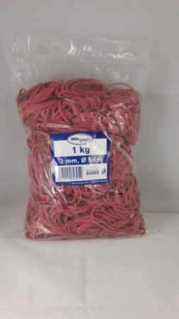 Gumičky 1kg pr.5cm silné 3mm, 64305