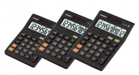 Kalkulačka Casio MS 8 B, 8-mi místná