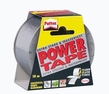 Páska lepící Power tape 10m stříbrná