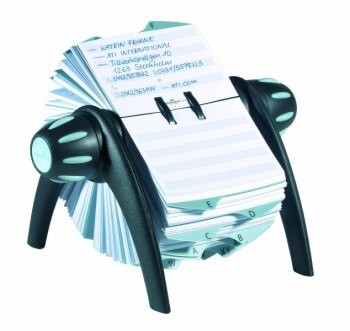 Rotační kartotéka Durable 2416 černá