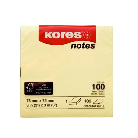 Bloček Kores 75x75 mm