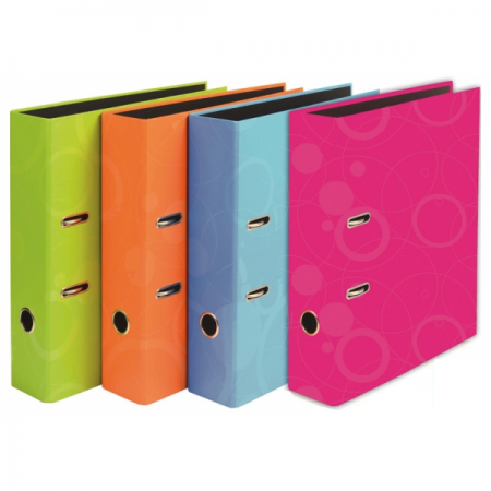 Pořadač páka A4/8cm Colori oranžová, 069/7308 oranžová