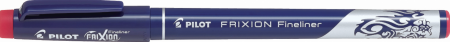Pilot FriXion Fineliner, L, červená