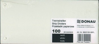 Rozdružovač pásky 100ks Donau bílá