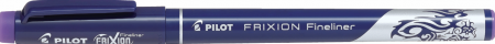 Pilot FriXion Fineliner, L, fialová fialová