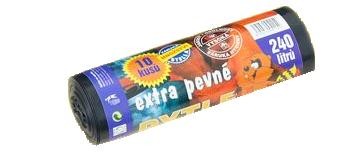 Pytel odpadní 240l extra pevný černý