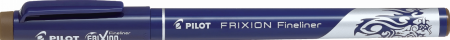 Pilot FriXion Fineliner, L, hnědá