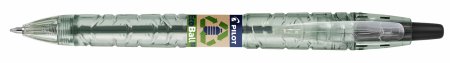 kuličkové pero Pilot B2P EcoBall Ocean Plastic, M, černý