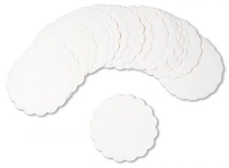 Rozetka papírová 14 cm