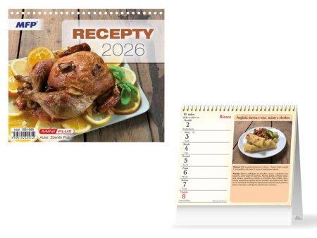 Kalendář MFP Recepty mini 2026