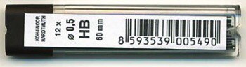 Tuhy do mikrotužky 0.5 mm HB