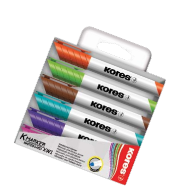 Popisovač Whiteboard K-Marker 6ks, 20802 6ks
