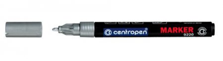 Značkovač Centropen 9220 stříbrná