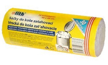 Pytel odpadní 50x60 cm 20 ks zatahovací