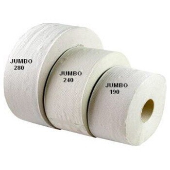 Toaletní papír JUMBO Šedý 240 mm