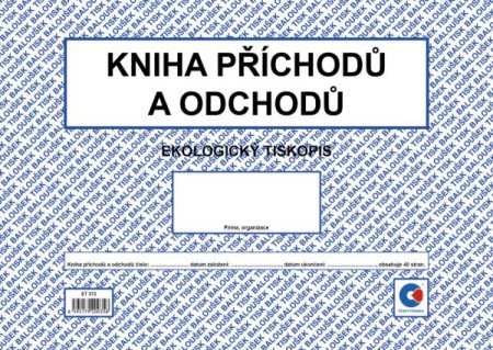 Kniha příchodů a odchodů A4 Baloušek ET372