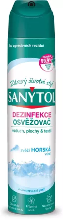 SANYTOL osvěžovač vzduchu horská vůně