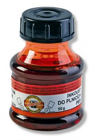Inkoust 50 ml červený