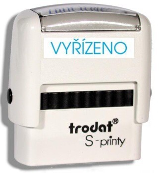 Razítko Trodat 4911/7 vyřízeno