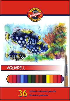Pastelky Aquarell 3719 36 ks