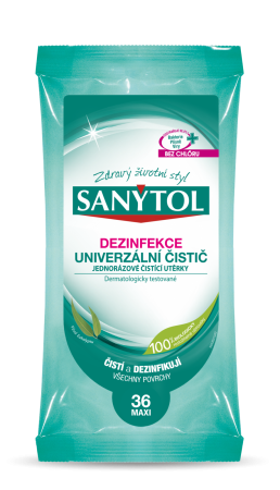 SANYTOL Dezinfekční utěrky