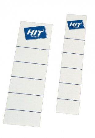 Štítky na pořadač 5 cm 10ks HIT samolepicí