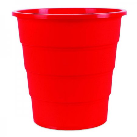Odpadkový koš 16 l PP, červený