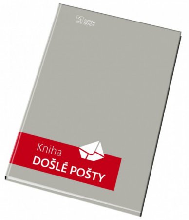 Kniha došlé pošty A4 pevné desky