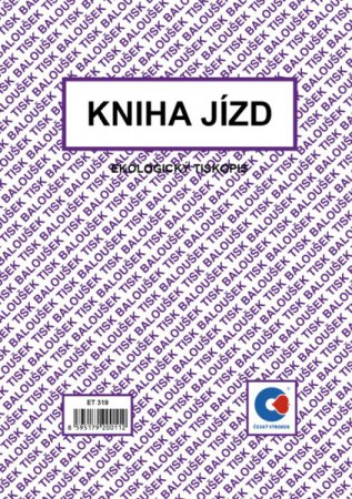 Kniha jízd A5 Baloušek ET319