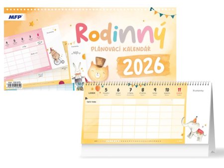Kalendář MFP Rodinný 2026