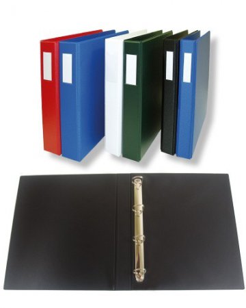 Pořadač celoplastový 4 kroužek A4 20 mm štítek