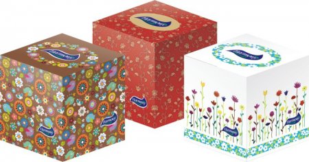 Kapesníčky Harmony Cube box