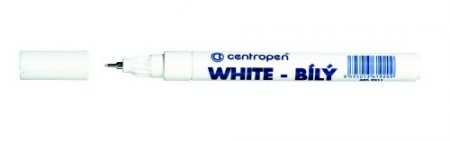 Značkovač Centropen 9211 bílá