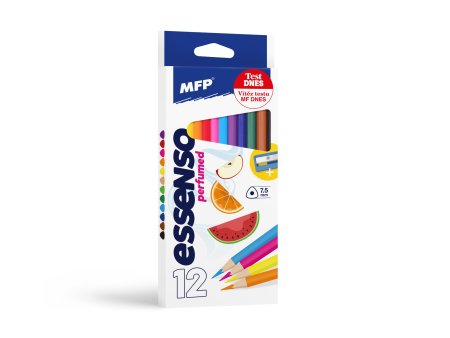 Pastelky voňavé 12ks triangular