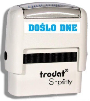 Razítko Trodat 4911/2 došlo dne