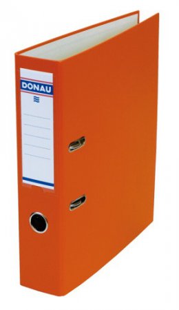 Pořadač páka A4 7,5 cm Donau oranžová
