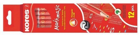 Tužka trojhranná Kores Mathmagic