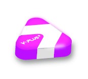 Pryž Fluo barevná Y-PLUS, YEX170200