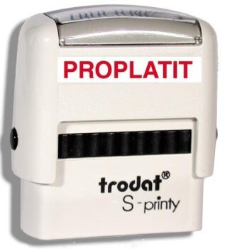 Razítko Trodat 4911/5 proplatit