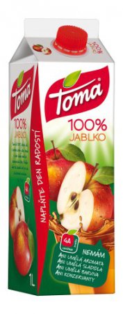 Džus Toma Jablko 100% 1 l