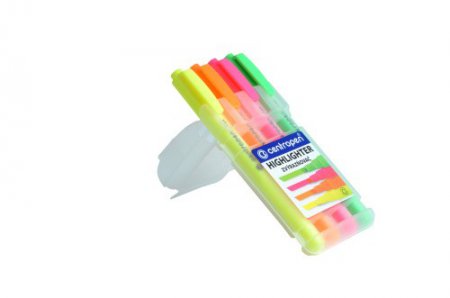 Zvýrazňovač Centropen 8722 4 ks