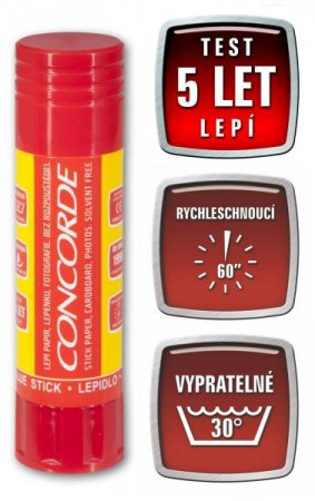 Lepidlo tuhé 21g Concorde