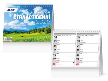 Kalendář MFP 14denní 2026