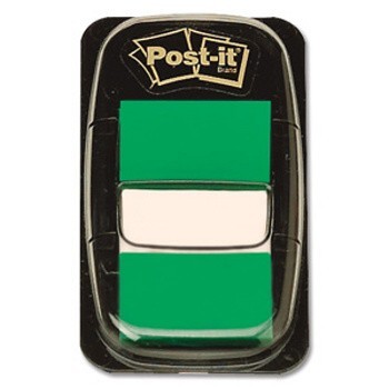 Samolepicí záložky 3M 680 zelená