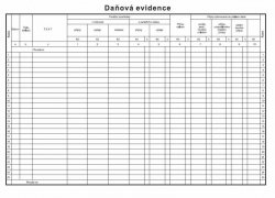 Daňová evidence pro neplátce mSk 140