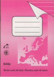 Sešit školní 644 Eko