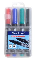 Značkovač Centropen 8576 4 ks sada
