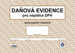 Daňová evidence pro neplátce DPH A4 Baloušek ET328
