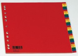 Rozdružovač A4 1-31 PVC barevný Donau