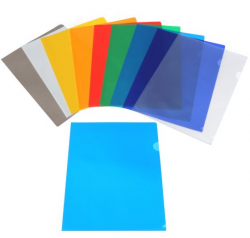 Obal A4 do "L" Barevný LIN 120my, 4008 120my